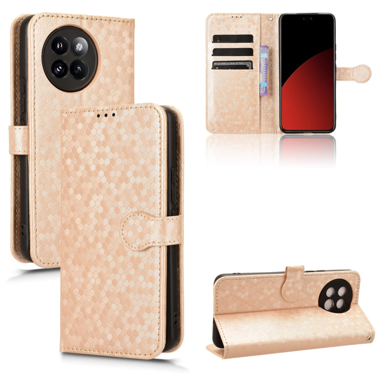 Honeycomb Dot Texture Leather Phone Case