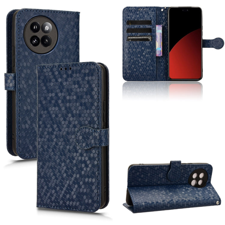 Honeycomb Dot Texture Leather Phone Case