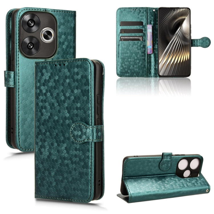Honeycomb Dot Texture Leather Phone Case