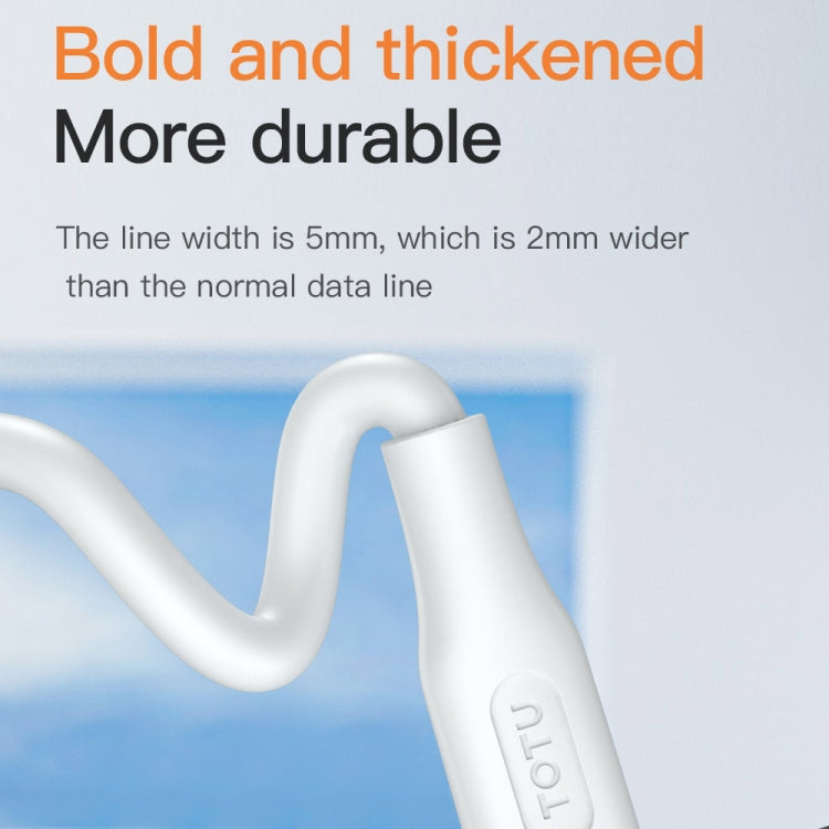 TOTU CB-4 Series USB to 8 Pin Fast Charge Data Cable, USB to 8 Pin