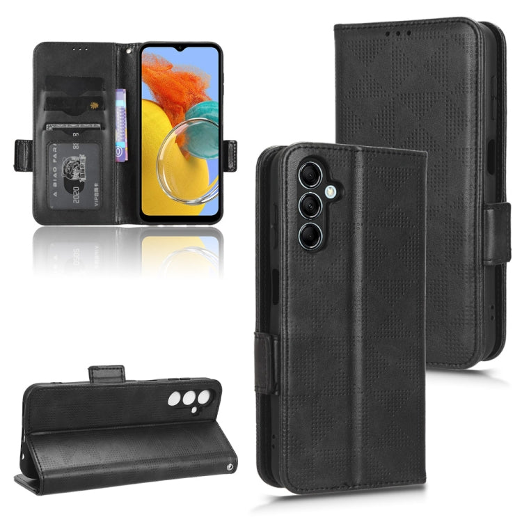 Symmetrical Triangle Pattern Leather Phone Case, For Samsung Galaxy M54 5G, For Samsung Galaxy F14