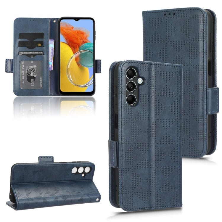 Symmetrical Triangle Pattern Leather Phone Case, For Samsung Galaxy M54 5G, For Samsung Galaxy F14