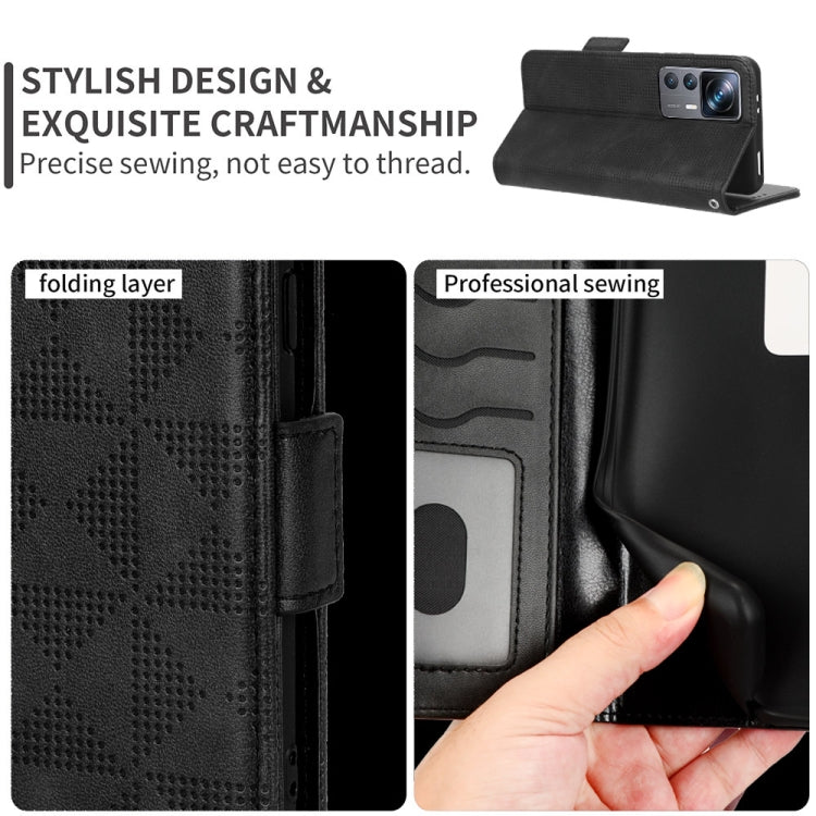 Symmetrical Triangle Pattern Leather Phone Case, For Samsung Galaxy M54 5G, For Samsung Galaxy F14