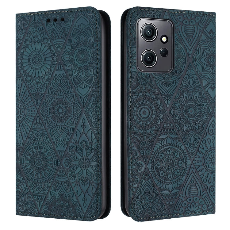 Ethnic Embossed Adsorption Leather Phone Case