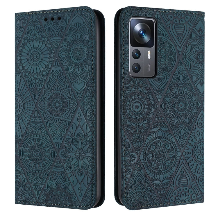 Ethnic Embossed Adsorption Leather Phone Case