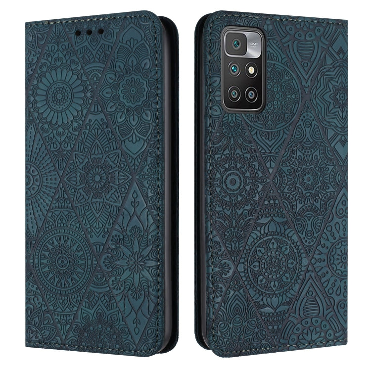 Ethnic Embossed Adsorption Leather Phone Case