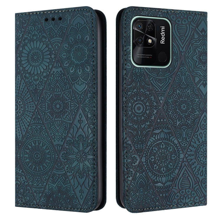 Ethnic Embossed Adsorption Leather Phone Case