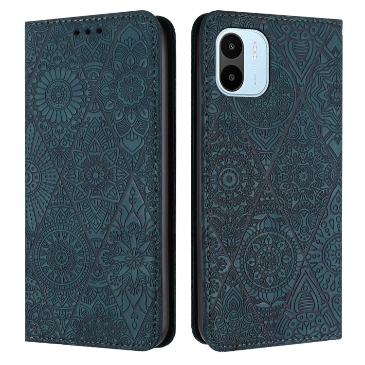 Ethnic Embossed Adsorption Leather Phone Case