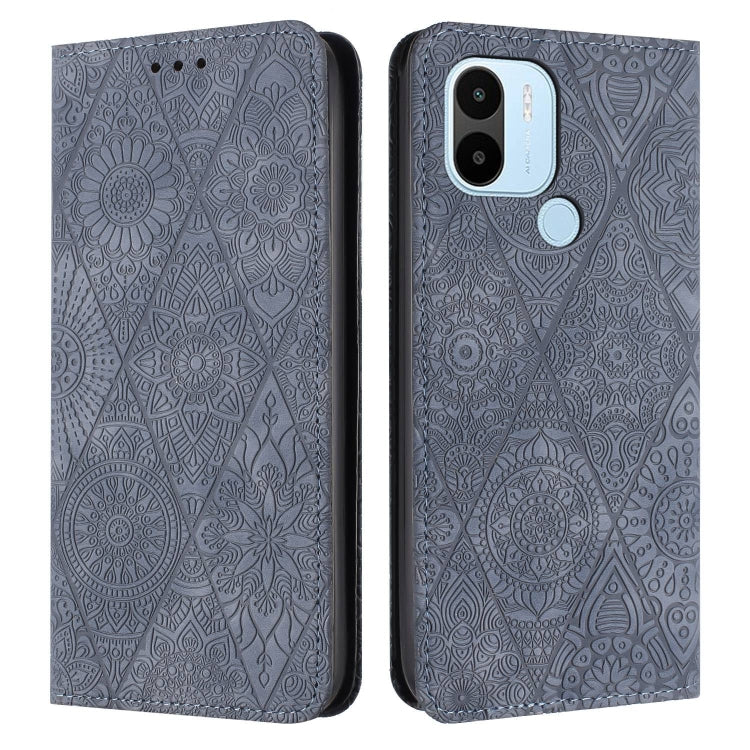 Ethnic Embossed Adsorption Leather Phone Case