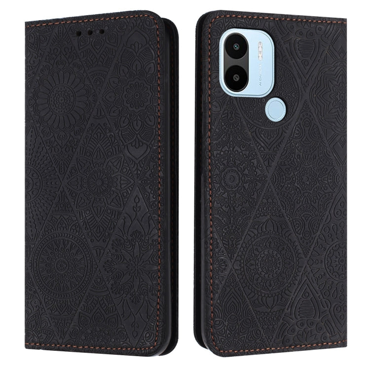 Ethnic Embossed Adsorption Leather Phone Case