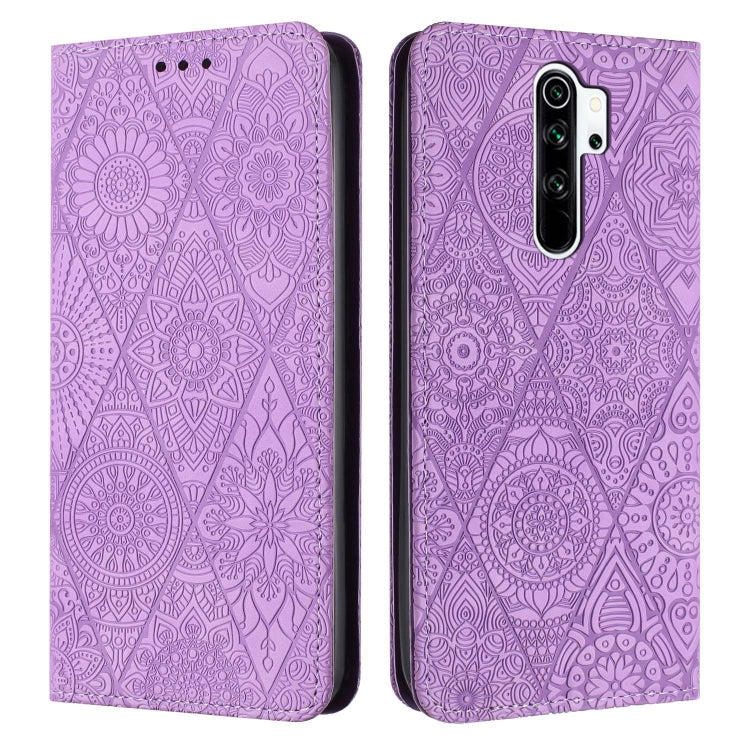Ethnic Embossed Adsorption Leather Phone Case