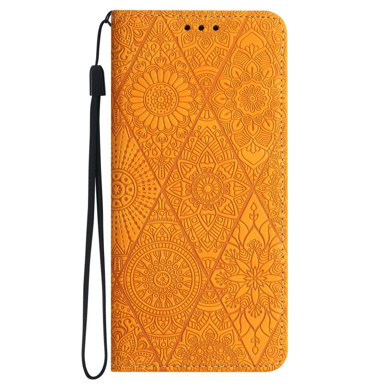 Ethnic Embossed Adsorption Leather Phone Case, For Xiaomi Redmi 9A, For Xiaomi Redmi 9, For Redmi Note 9, For Redmi Note 9 Pro