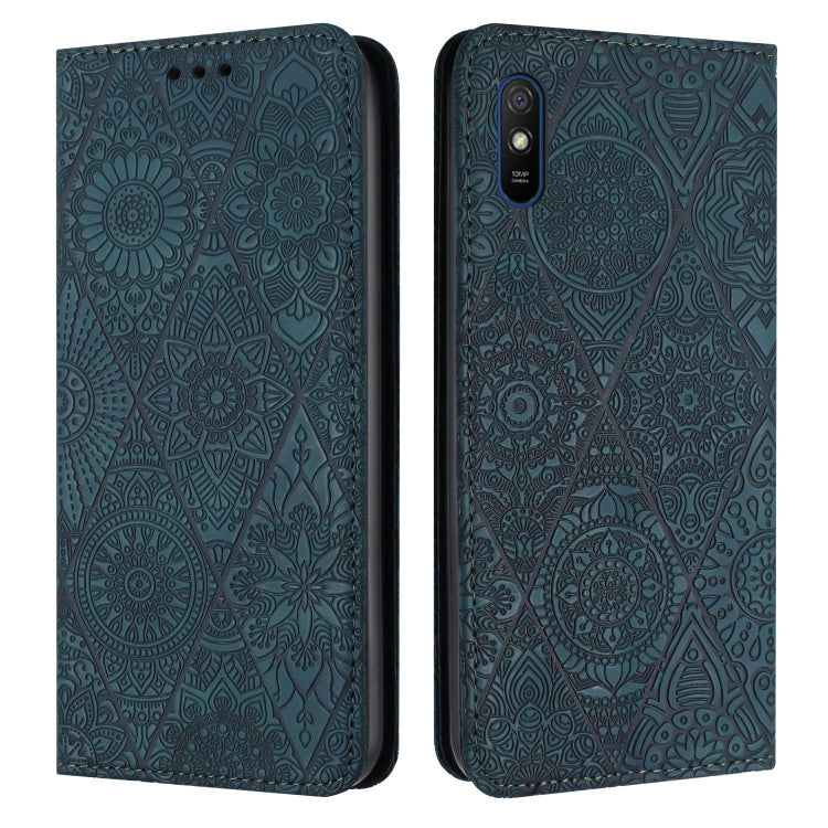 Ethnic Embossed Adsorption Leather Phone Case