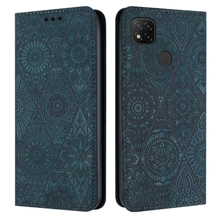 Ethnic Embossed Adsorption Leather Phone Case