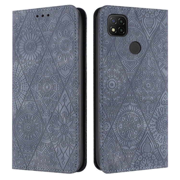 Ethnic Embossed Adsorption Leather Phone Case