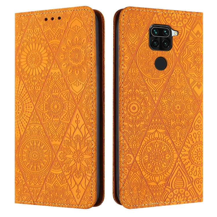 Ethnic Embossed Adsorption Leather Phone Case