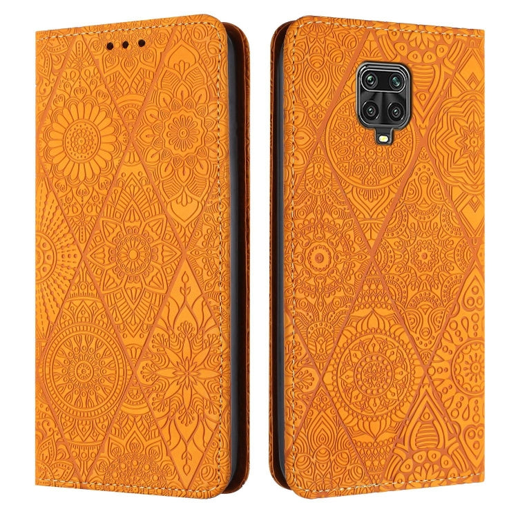 Ethnic Embossed Adsorption Leather Phone Case