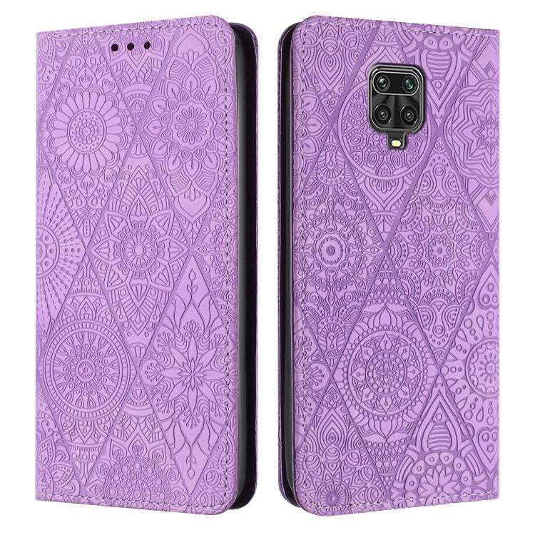 Ethnic Embossed Adsorption Leather Phone Case