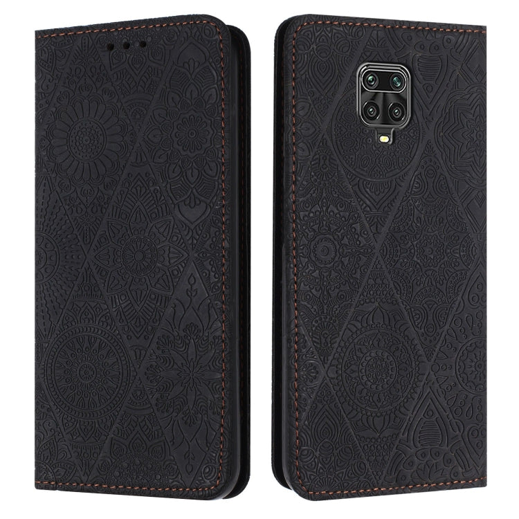 Ethnic Embossed Adsorption Leather Phone Case