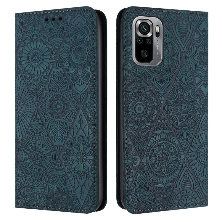 Ethnic Embossed Adsorption Leather Phone Case, For Xiaomi 11 Lite, For Redmi Note 10 Pro, For Redmi Note 10 4G, For Xiaomi Redmi 9T