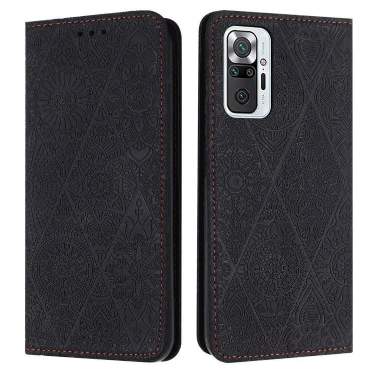 Ethnic Embossed Adsorption Leather Phone Case