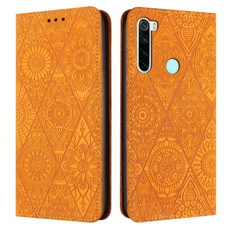 Ethnic Embossed Adsorption Leather Phone Case, For Redmi Note 8T, For Redmi Note 8, For Redmi Note 8 Pro, For Redmi Note 7 / 7 Pro