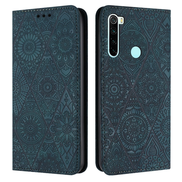 Ethnic Embossed Adsorption Leather Phone Case