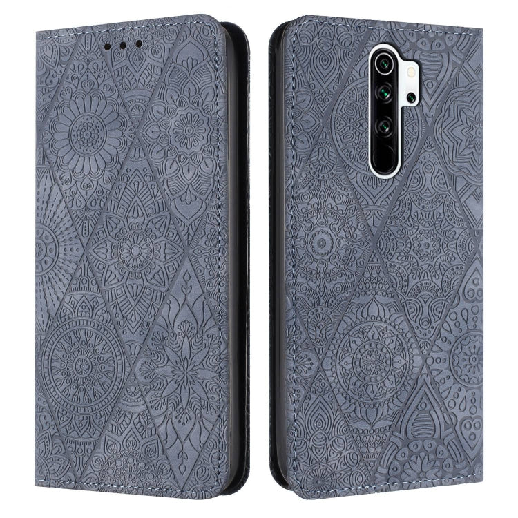 Ethnic Embossed Adsorption Leather Phone Case, For Redmi Note 8T, For Redmi Note 8, For Redmi Note 8 Pro, For Redmi Note 7 / 7 Pro