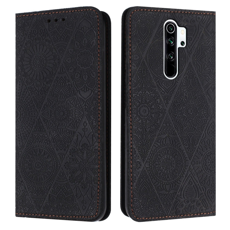 Ethnic Embossed Adsorption Leather Phone Case