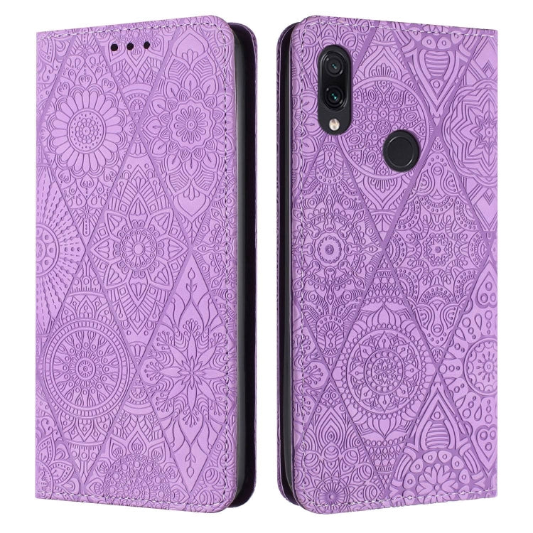 Ethnic Embossed Adsorption Leather Phone Case, For Redmi Note 8T, For Redmi Note 8, For Redmi Note 8 Pro, For Redmi Note 7 / 7 Pro