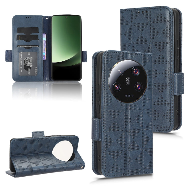Symmetrical Triangle Pattern Leather Phone Case, For Xiaomi Redmi Note 12S 4G, For Xiaomi 13 Ultra