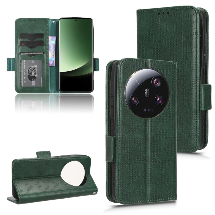 Symmetrical Triangle Pattern Leather Phone Case, For Xiaomi Redmi Note 12S 4G, For Xiaomi 13 Ultra