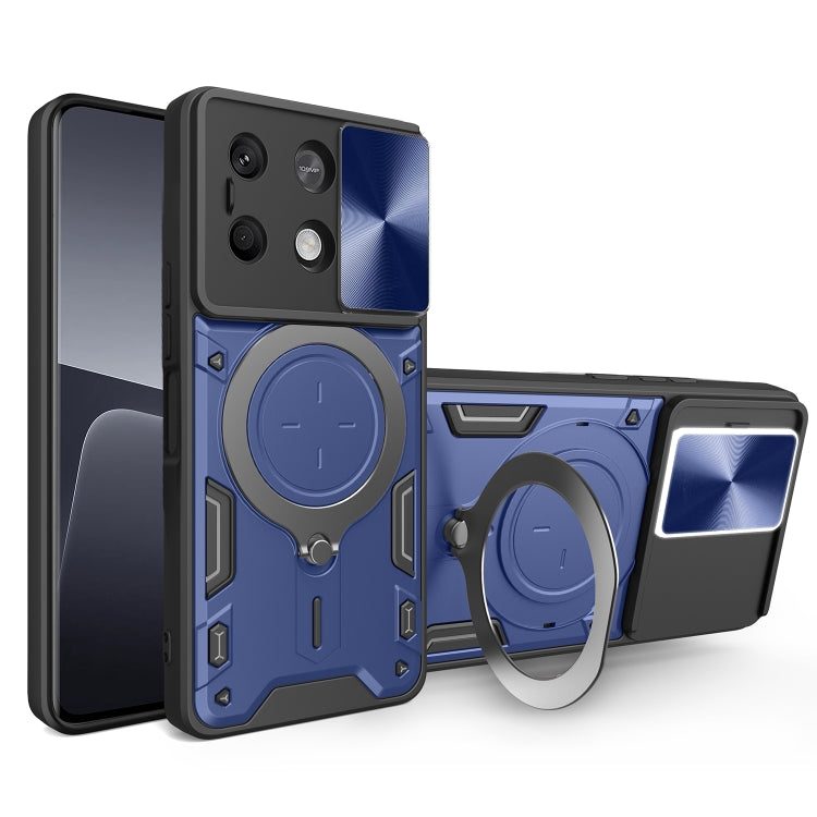 CD Texture Sliding Camshield Magnetic Holder Phone Case, For Xiaomi Redmi A3, For Xiaomi Redmi 13C 5G Global, For Xiaomi Redmi Note 13 5G, For Xiaomi Redmi 13C 4G