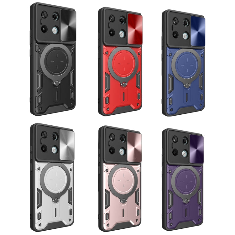 CD Texture Sliding Camshield Magnetic Holder Phone Case, For Xiaomi Redmi Note 13 Pro 5G, For Xiaomi 13T / Redmi K60 Ultra, For Xiaomi Redmi Note 12 Turbo, For Xiaomi Poco F5 Pro/Redmi K60