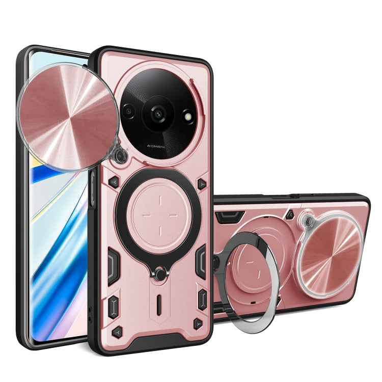 CD Texture Sliding Camshield Magnetic Holder Phone Case, For Xiaomi Redmi A3, For Xiaomi Redmi 13C 5G Global, For Xiaomi Redmi Note 13 5G, For Xiaomi Redmi 13C 4G