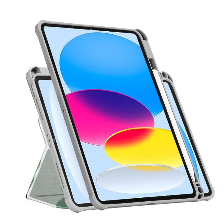 Étui magnétique rotatif à 720° en cuir peint pour tablette, compatible avec iPad Air 11 (2024) / iPad Pro 11 (2022), iPad 10e génération (10.9) (2022), iPad 10.2 (2021) / 2020 / 10.5 (2021)