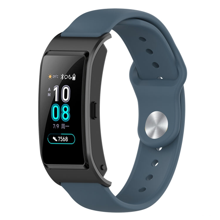 18mm Universal Reverse Buckle Wave Silicone Strap, L, S