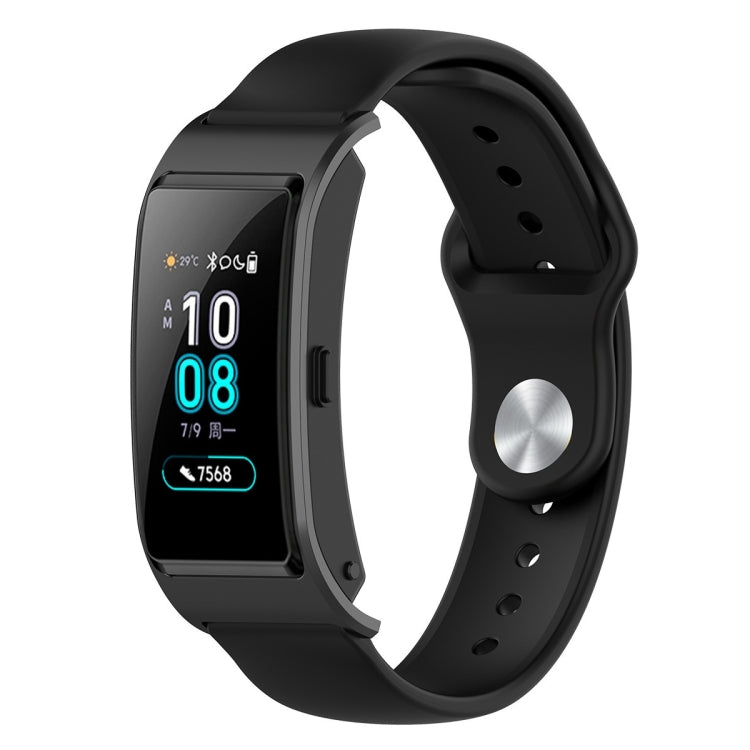 18mm Universal Reverse Buckle Wave Silicone Strap, L, S