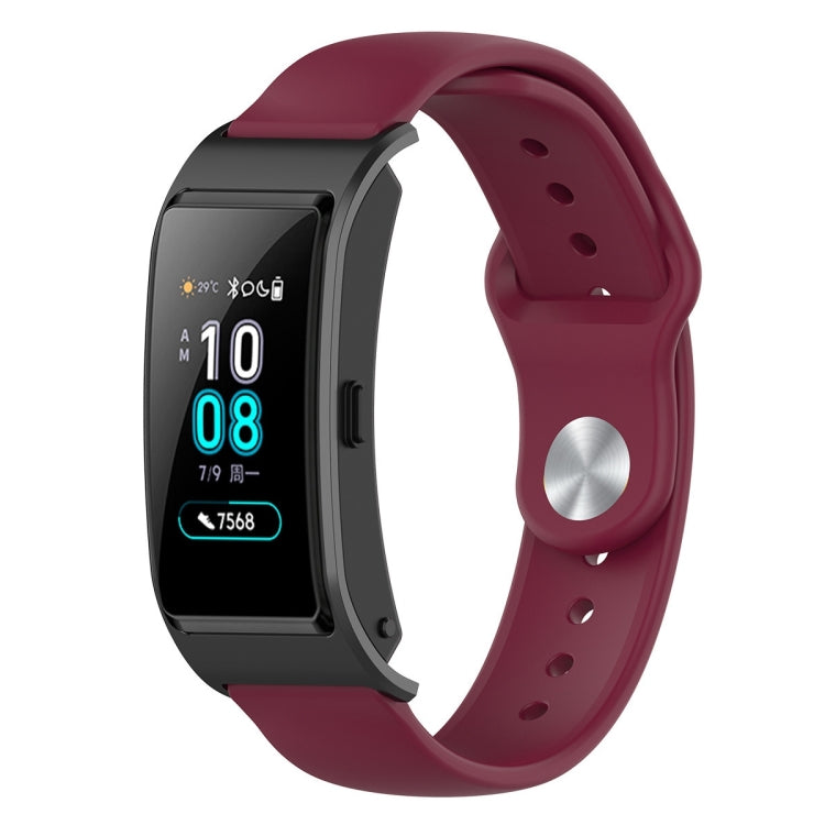 18mm Universal Reverse Buckle Wave Silicone Strap, L, S