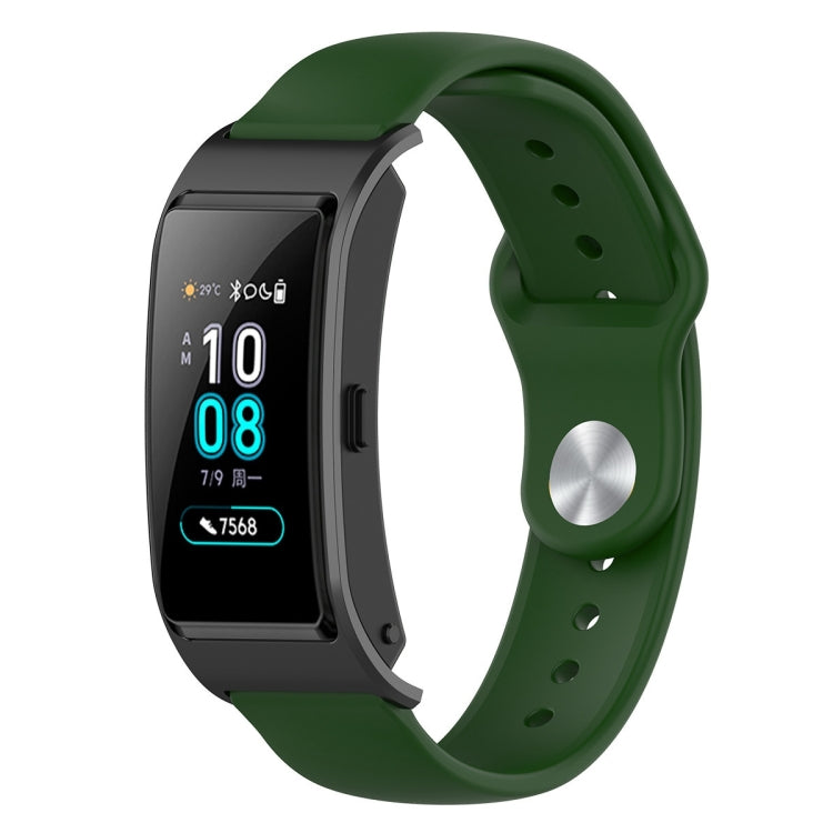 18mm Universal Reverse Buckle Wave Silicone Strap, L, S