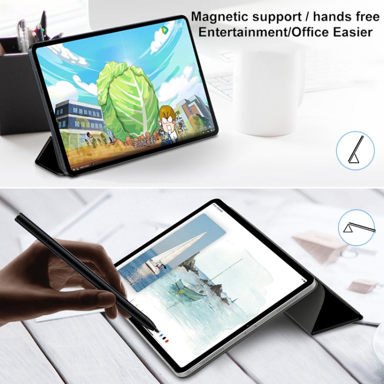 3-fold Double-sided Clip Buckle Magnetic Smart Tablet Case, For Xiaomi Pad 5 / 5 Pro