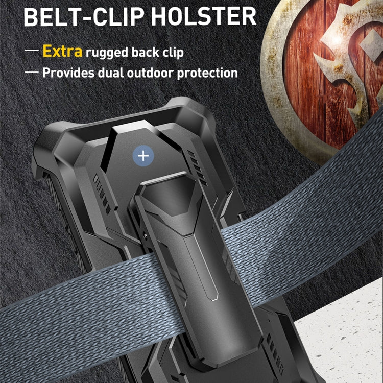 Armor Series Holder Phone Case with Back Clip, For iPhone 13 Pro Max, For iPhone 13 Pro, For iPhone 13, For iPhone SE 2022 / SE 2020 / 8 / 7