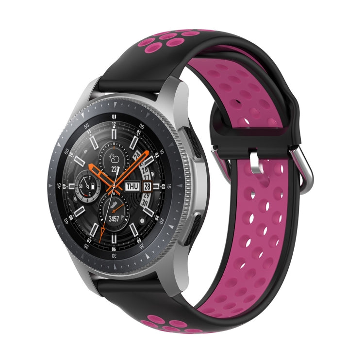 Universal Sports Two-tone Silicone Replacement Wrist Strap, For Huawei Watch GT2 / Honor Magic Watch 2 46mm