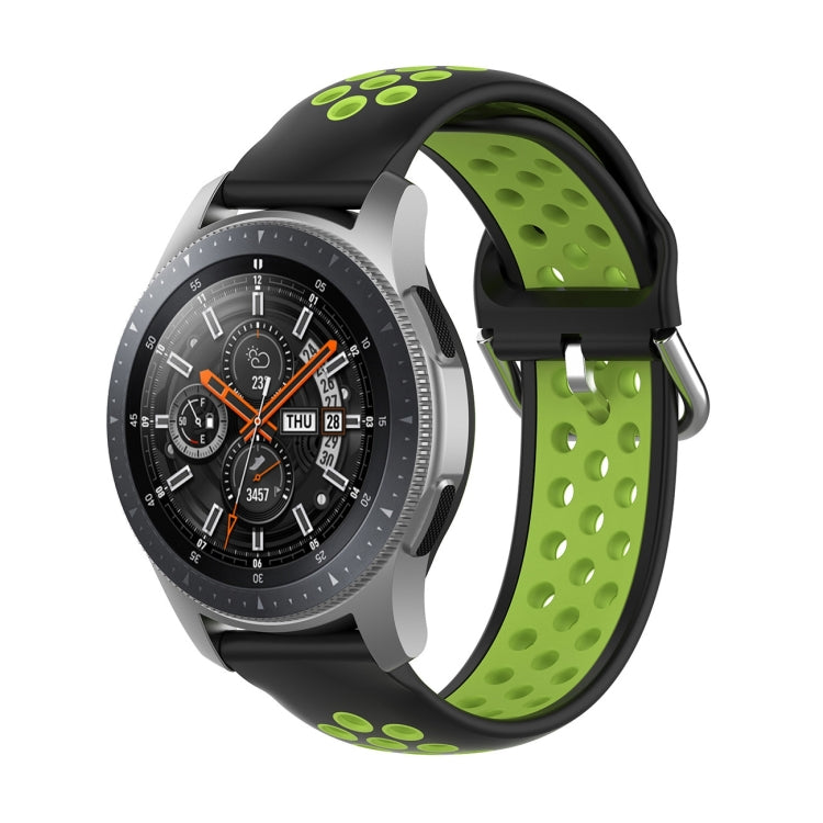 Universal Sports Two-tone Silicone Replacement Wrist Strap, For Huawei Watch GT2 / Honor Magic Watch 2 46mm