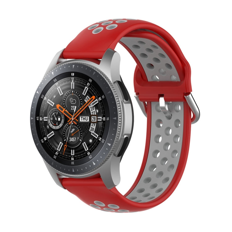Universal Sports Two-tone Silicone Replacement Wrist Strap, For Huawei Watch GT2 / Honor Magic Watch 2 46mm