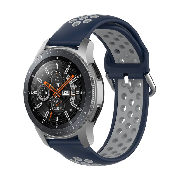 Universal Sports Two-tone Silicone Replacement Wrist Strap, For Huawei Watch GT2 / Honor Magic Watch 2 46mm