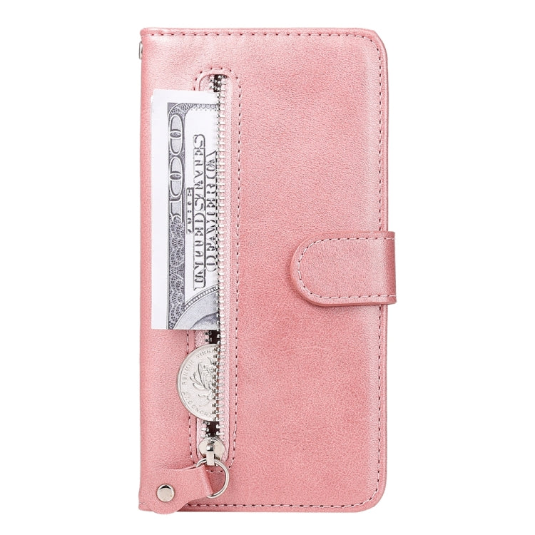 Calf Texture Zipper Leather Phone Case, For Samsung Galaxy M54 5G