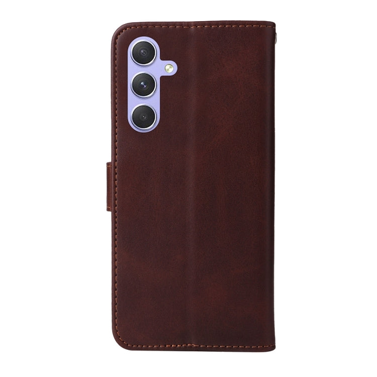 Classic Calf Texture Flip Leather Phone Case