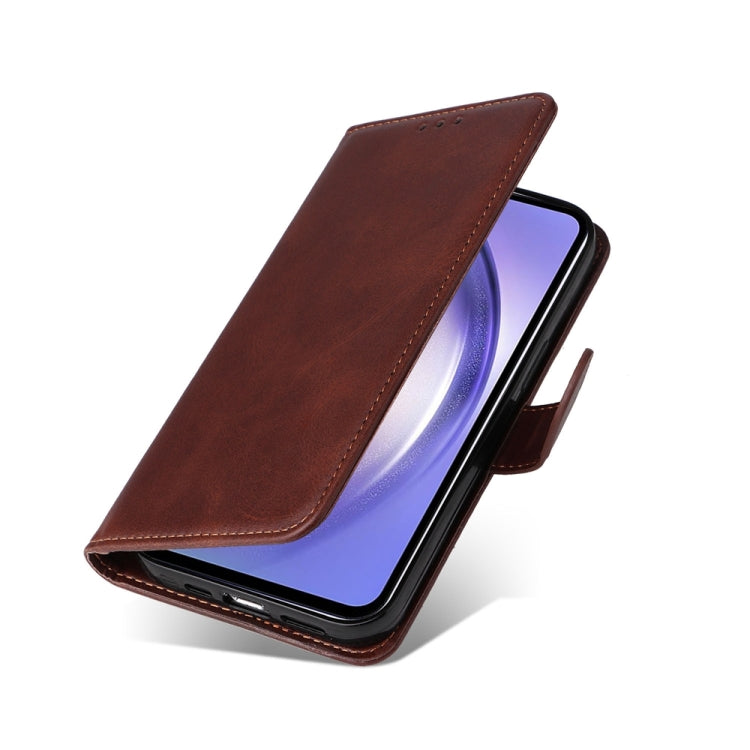 Classic Calf Texture Flip Leather Phone Case