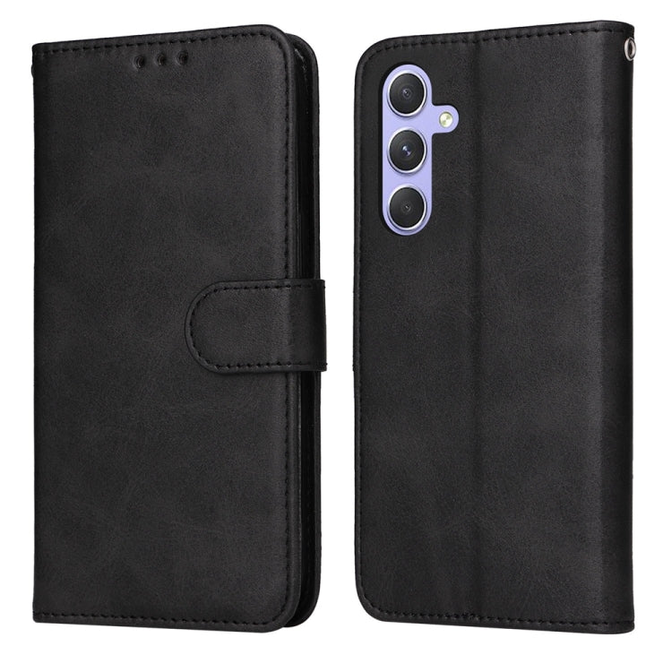 Classic Calf Texture Flip Leather Phone Case